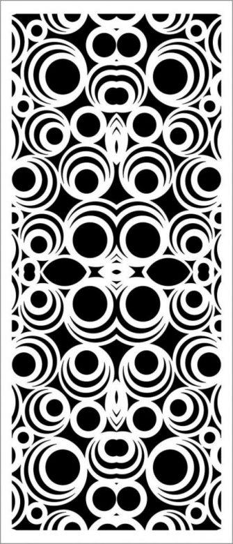 Decorative-spiral-baffle-pattern
