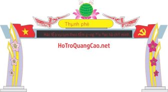 Mẫu cổng chào - trang trí đường phố 15