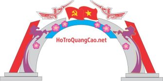 Mẫu cổng chào - trang trí đường phố 09