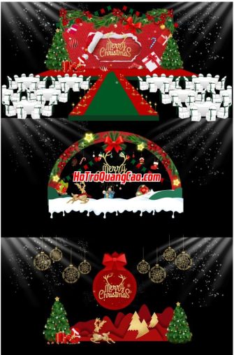 Backdrop Phông Nền Giáng Sinh Noel 000032.cdr