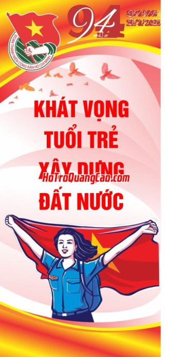 Băng rôn chào mừng ngày thành lập Đoàn TNCS HCM_002131.cdr