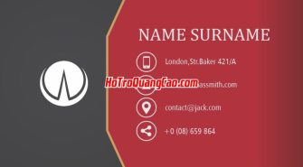 Mẫu CardVisit Đẹp 001048.cdr