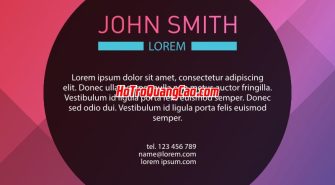 Mẫu CardVisit Đẹp 001096.cdr