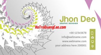 Mẫu CardVisit Đẹp 001184.cdr