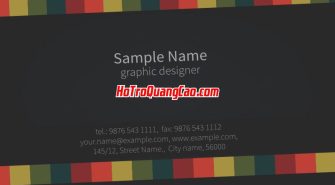 Mẫu CardVisit Đẹp 001233.cdr