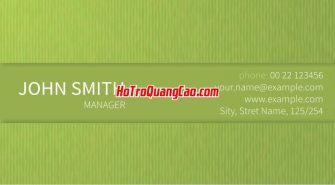 Mẫu CardVisit Đẹp 001238.cdr