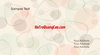 Mẫu CardVisit Đẹp 001296.cdr