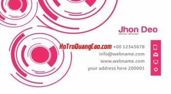 Mẫu CardVisit Đẹp 001452.cdr