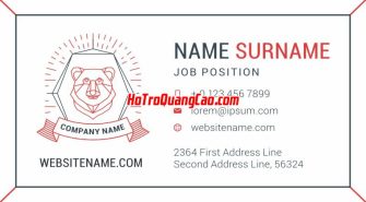 Mẫu CardVisit Đẹp 001542.cdr