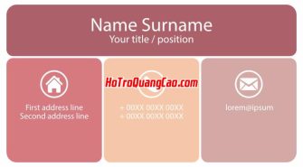 Mẫu CardVisit Đẹp 001627.cdr