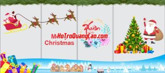 Decal Dán Kính Giáng Sinh - Noel 000088.cdr