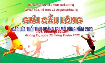 Phông nền thể thao cầu lông 0012 CDR