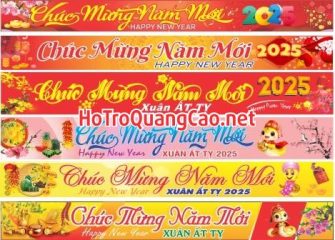 Băng rôn chúc mừng năm mới Tết 0018