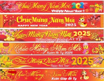 Băng rôn chúc mừng năm mới Tết 0019