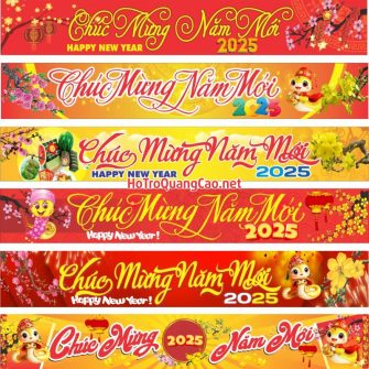 Băng rôn chúc mừng năm mới Tết 0021