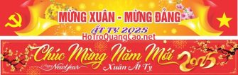 Băng rôn chúc mừng năm mới Tết 0027