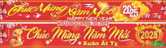 Băng rôn chúc mừng năm mới Tết 0029