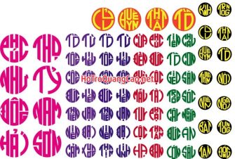 Chữ triện tròn, câu đối 0002