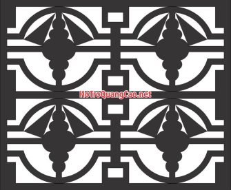 Họa tiết trang trí, hoa văn CNC 109