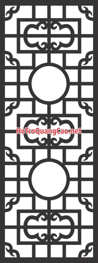 Họa tiết trang trí, hoa văn CNC 116