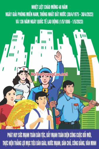 Ngày giải phóng miền nam 30-04, Quốc tế lao động 01-05 0007