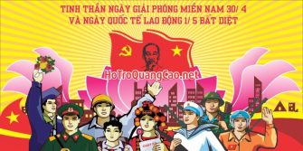 Ngày giải phóng miền nam 30-04, Quốc tế lao động 01-05 0087