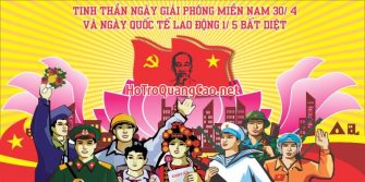 Ngày giải phóng miền nam 30-04, Quốc tế lao động 01-05 0103