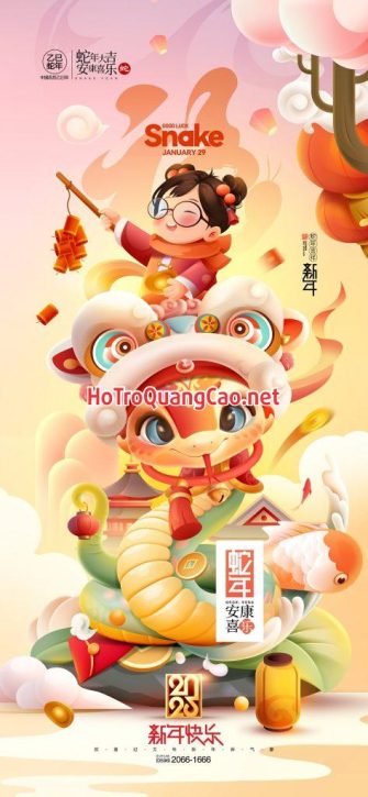 Phông nền, banner chúc mừng năm mới Tết 2025 0002