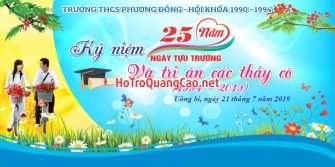 Phông nền họp lớp, hội khóa, tri ân thầy cô 0016