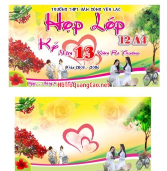 Phông nền họp lớp, hội khóa, tri ân thầy cô 0024