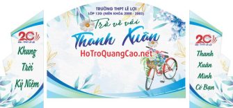 Phông nền họp lớp, hội khóa, tri ân thầy cô 0035