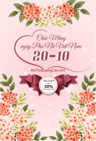 Phông nền ngày phụ nữ Việt Nam 20-10 0007