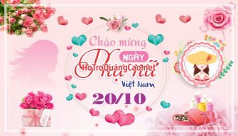 Phông nền ngày phụ nữ Việt Nam 20-10 0026