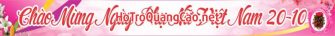 Phông nền ngày phụ nữ Việt Nam 20-10 0060