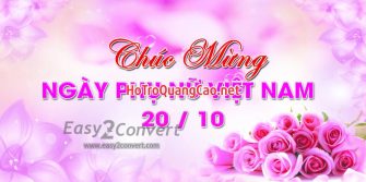 Phông nền ngày phụ nữ Việt Nam 20-10 0102