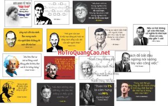 Tranh động lực 0147 - Danh nhân, câu nói