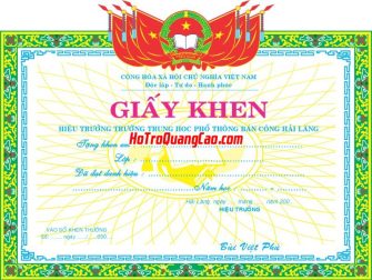 Mẫu Giấy Khen Thưởng 000231.CDR