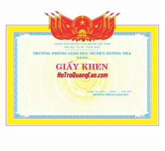 Mẫu Giấy Khen Thưởng 000257.cdr