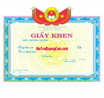 Mẫu Giấy Khen Thưởng 000263.cdr