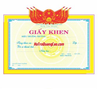 Mẫu Giấy Khen Thưởng 000264.cdr