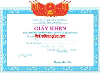 Mẫu Giấy Khen Thưởng 000265.cdr