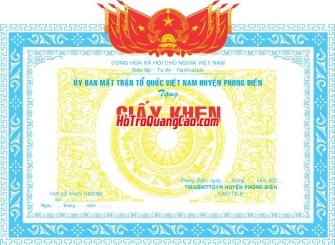 Mẫu Giấy Khen Thưởng 000277.cdr