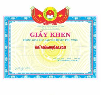 Mẫu Giấy Khen Thưởng 000320.cdr