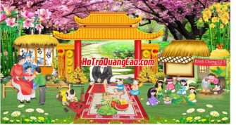 Tranh Tết Tiểu Cảnh Đẹp 000486.cdr