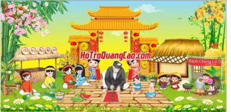 Tranh Tết Tiểu Cảnh Đẹp 000487.cdr