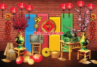 Tranh Tết Tiểu Cảnh Đẹp 000490.cdr