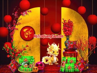 Tranh Tết Tiểu Cảnh Đẹp 000495.cdr