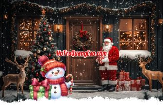Vector Sân Khấu Giáng Sinh - Noel 000068.cdr