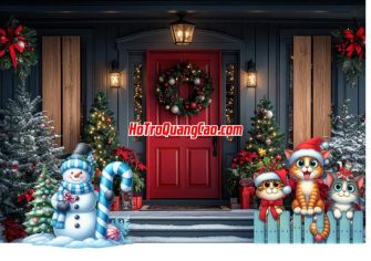 Vector Sân Khấu Giáng Sinh - Noel 000069.cdr