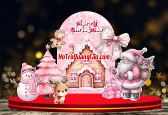 Vector Sân Khấu Giáng Sinh - Noel 000077.cdr